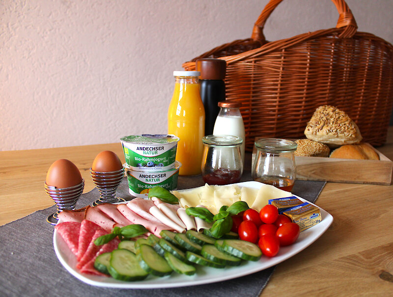 Frühstück Ferienhof mit Frühstück im Bayerischen Wald
